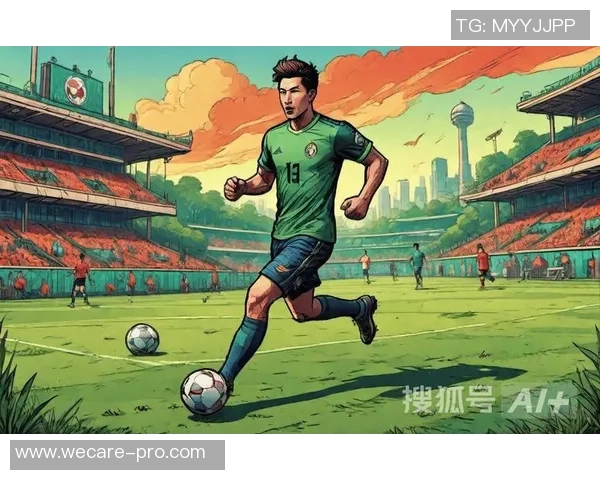 美漫风格足球球星精彩瞬间壁纸，热血与激情的完美融合